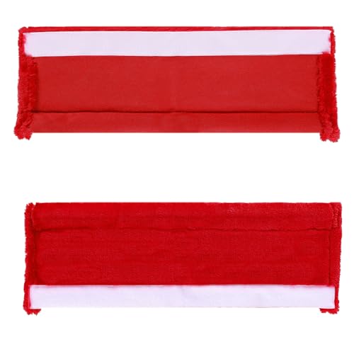 Soft Faux Fur Universal Fit Seatbelt Cover Car Truck SUV Airplane Seat Belt Shoulder Pad for Carmera Backpack Straps Neck Cushion Protector Extra Long 19.7in Red - color: Red, size: 19.7in 1pack