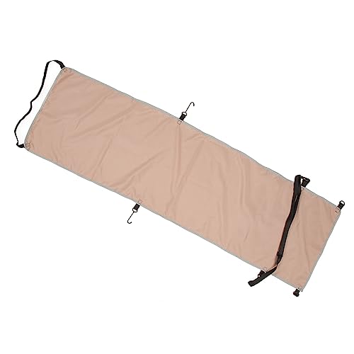Ergonomic Airplane Hammock Seat Cover with Footrest for Comfortable Travel Portable Outdoor Use Khaki