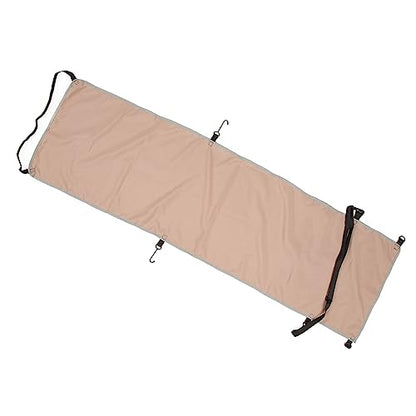 Ergonomic Airplane Hammock Seat Cover with Footrest for Comfortable Travel Portable Outdoor Use Khaki