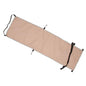 Ergonomic Airplane Hammock Seat Cover with Footrest for Comfortable Travel Portable Outdoor Use Khaki