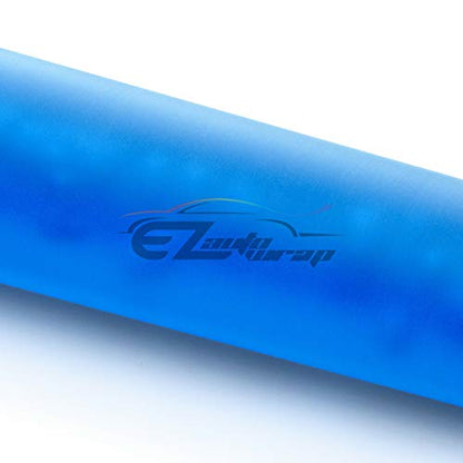 EZAUTO WRAP Blue Shift Knob Stick Frosted Matte Crystal Bubble Long Throw Gear Shifter 20cm - color: Matte Blue, size: 20cm