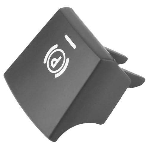Parking Brake Button Switch P Button Cover Hand Brake P Decoration Cover Sticker for BMW X5 2007-2014 for BMW X6 2008-2014 Replacement 61312822518 1Pcs