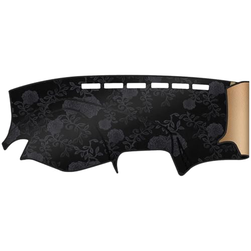 Dash Cover, Anti-Glare, Sun Protection, Dustproof, UV-Proof, Dashboard Covers, Interior Car Accessorie Fit for 2004 2005 2006 2007 2008 Ac-ura TL, Black Patterned Flannel - color: Black Patterned Flannel, size: Fit for 2004-2008 Ac-ura TL
