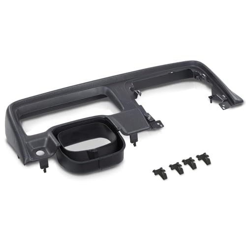 G-PLUS Dash Bezel Trim Speedometer Cluster Bezel Compatible with 1997-2001 Jeep Cherokee XJ 5EJ84LAZAC - size: 1997-2001 Jeep Cherokee XJ | Dark Gray