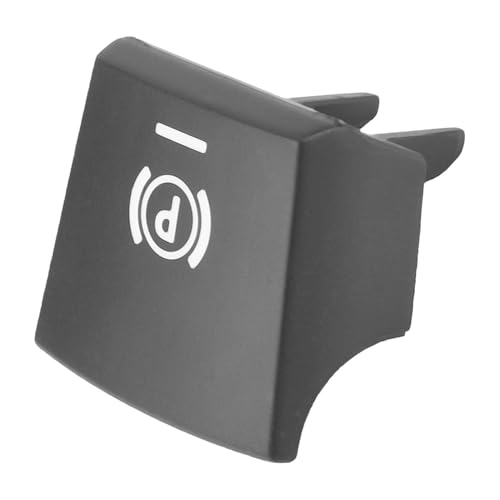 Parking Brake Button Switch P Button Cover Hand Brake P Decoration Cover Sticker for BMW X5 2007-2014 for BMW X6 2008-2014 Replacement 61312822518 1Pcs