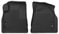 Husky Liners X-act Contour Floor Mats | Fits 2008-2017 Buick Enclave; 2009-2017 Chevrolet Traverse; 2007-2017 GMC Acadia (2017 Limited Only); 2007-2010 Saturn Outlook | Front Row, 2-pc Black - 53141