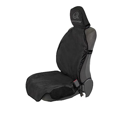 Premium Waterproof Car Seat Cover - Sweatproof, Universal Fit, Non-Slip, Durable Protector for Dirt, Spills, Pet Claws - Auto, SUV, Truck Compatible (Black)