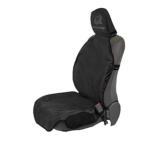 Premium Waterproof Car Seat Cover - Sweatproof, Universal Fit, Non-Slip, Durable Protector for Dirt, Spills, Pet Claws - Auto, SUV, Truck Compatible (Black)