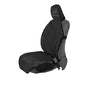 Premium Waterproof Car Seat Cover - Sweatproof, Universal Fit, Non-Slip, Durable Protector for Dirt, Spills, Pet Claws - Auto, SUV, Truck Compatible (Black)