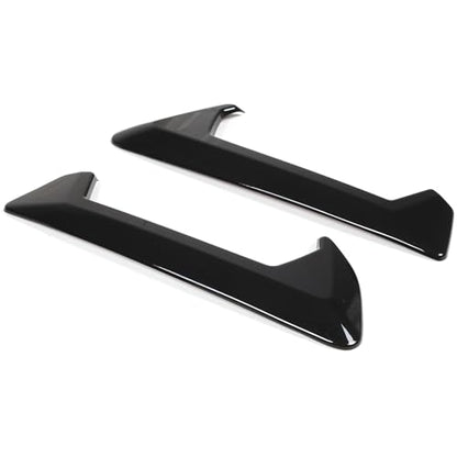 Side Fender Vent Decoration Trim Compatible with BMW X5 G05 2023 2024 Spoiler Body Decoration Cover, Air Flow Intake Hole Grille Exterior Accessories (Piano Black)