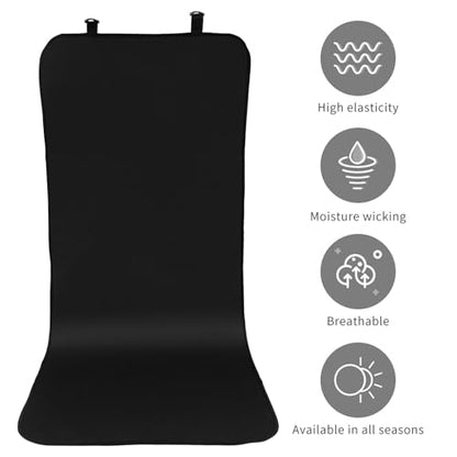 Pet Car Seat Cover Waterproof Oxford Cloth Sturdy Dog Car Seat Protector Cushion for Travel Mud Resistant Use