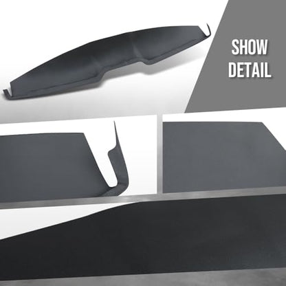 G-PLUS TPE Dashboard Panel Dash Cover Compatible with Ford Mustang 2005 2006 2007 2008 2009, Gray