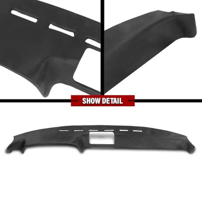ANDPLAY Dash Cover Dashboard Cover Compatible with Porsche 944 1983-1985, Fit Porsche 924 1977 1978 1979 1980 1981 1982 1983 1984 1985 1986 1987 1988 Black