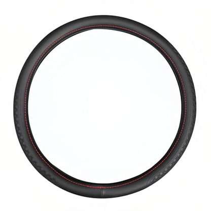 18 Inch Steering Wheel Cover for Semi Trucks - Premium Soft-Touch Faux Leather with No-Slip Grip, Fits Big Rig, RV & 18 Wheeler (Black, 18 inch)
