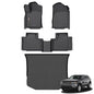 Binmotor-Floor Mats & Cargo Liner for Jeep Grand Cherokee 2016-2021 (Non L) & 2022 Grand Cherokee WK All Weather Car Mat Grand Cherokee Accessories Cargo Mat Floor Liners Trunk Liner - style: 11) Car Mats for Jeep Grand Cherokee (2016-2021)
