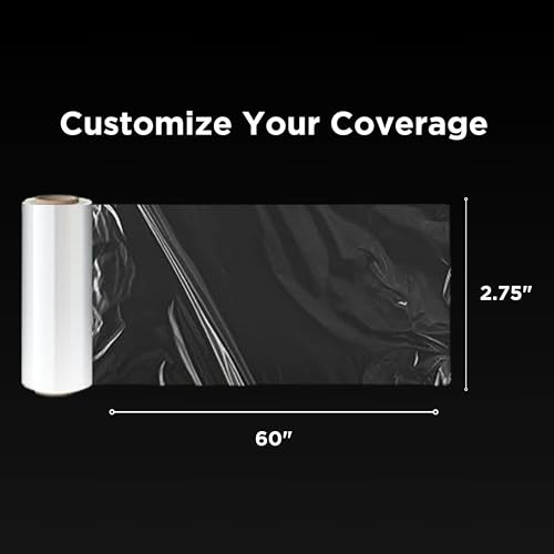 XPEL Clear Universal Door Sill Guard - 60" x 2.75" - Ultimate Protection for Car or Truck Door Sills against High Traffic and Damage, Easy to Install Interior Protection Film Kit