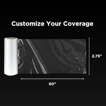 XPEL Clear Universal Door Sill Guard - 60" x 2.75" - Ultimate Protection for Car or Truck Door Sills against High Traffic and Damage, Easy to Install Interior Protection Film Kit