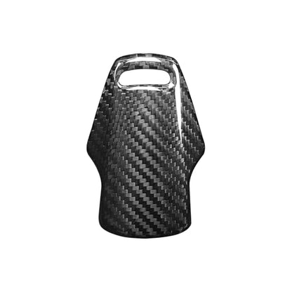 Compatible wth Carbon Fiber Gear Shift Knob Head Cover Automotive Shift Lever Modified Decoration for Chevrolet Corvette C8 2020 2021 2022 2023 2024 (Black)