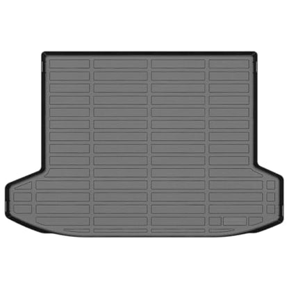 Auxko All Weather Cargo Liner Mat Fit for 2026 2025 2024-2022 Hyundai Tucson Hybrid TPE Trunk Mat Tucson Accessory All Season Odorless Anti-Slip Black - size: tucson hybrid|2022-2026|cargo mat