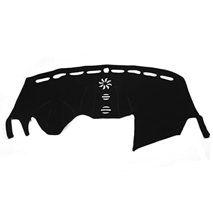 x xotic tech Center Console Dashboard Mat Pre-Cut Non-Slip Sunshield Sun Glare Protector Dash Carpet Pad Black Cover Compatible with Ford Escape 2014-2019 - color: Compatible with Escape 2014-2019