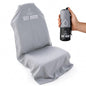 Car Seat Towel | Premium Microfiber Towel Seat Covers for Cars | Universal Fit & Machine Washable | Portable Car Seat Towel Cover After Gym, Yoga, Beach Taupe - color: Light Grey
