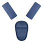 SWESEN Baby Car Seat Strap Covers, 3 Piece Soft Car Seat Strap Shoulder Pads for Baby Girls Boys, Double-Sided Use carseat Straps Covers for Stroller, Car Seats, Pushchair, Navy Blue - color: navy blue
