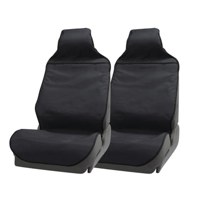Waterproof Car Seat Cover Automotive Seat Covers for Cars Trucks and SUVs Car Seat Cover Protector Front Seats Black-2