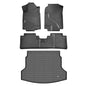 AIPOIL® Floor Mats & Cargo Liner Set for 2012-2016 Honda CRV (Fit for LX & SE & EX & No subwoofer)(Not fit CRV Touring) All Weather Protection TPE Car Full Set Custom CR-V Car Mats Accessories - Black - style: 37) For CRV 2012-2016 Full Set