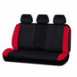 Flying Banner Neoprene Rear Bench car seat Covers car seat Protectors Split 40/60 60/40 (Red & Black, Neoprene) - color: Red & Black, size: Neoprene