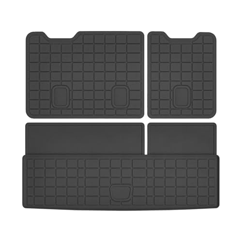 Tahoe Cargo Liner - Trunk Mat for Chevy Chevrolet Tahoe 2015-2020, All Weather Cargo Mat for Tahoe Accessories, Heavy Duty Car Mats, Car Accessories