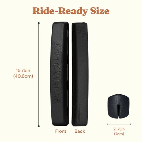 Whiffie Cushion™ - Patented Dog Car Window Chin Rest - Premium XL EXTRALIGHT® Foam, Universal Fit, Waterproof & Easy-Clean - Handcrafted in Canada - 15.5", Stealth Black - color: Stealth Edition, size: 1x Pack