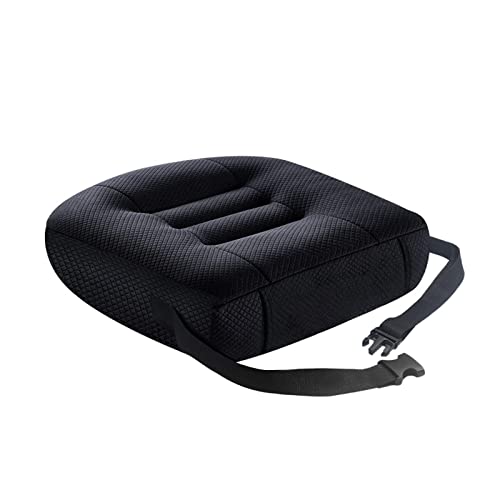 Adult Booster Seat for Car, 17"*17",4" Thick Car Seat for Short Drivers, Butt Cushion for Office Chairs, Car Seat Cushions for Driving