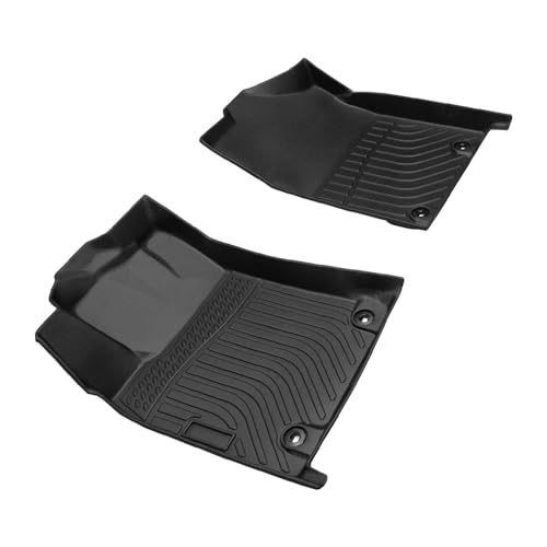 All-Weather TPE Rubber Floor Mats Compatible with 2013 2014 2015 2016 2017 2018 Lexus ES350 ES300H, Custom Fit Full Car Carpet Liners Set (Black)