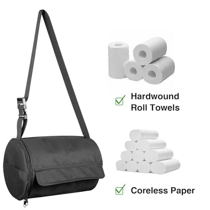 Hanging Camping Toilet Paper Holder - Waterproof Paper Towel Holder Organizer - Portable Roll Paper Reusable Storage Bag