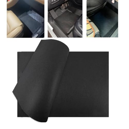 5 Pack Disposable Car Floor Mats Cover Felt Automotive Floor Mat Foot Rest Pads Protector for Car Detailing Wash All-Season Floor Mats Universal Trim to Fit SUV Van Truck RV Floor Carpet