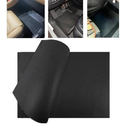 5 Pack Disposable Car Floor Mats Cover Felt Automotive Floor Mat Foot Rest Pads Protector for Car Detailing Wash All-Season Floor Mats Universal Trim to Fit SUV Van Truck RV Floor Carpet