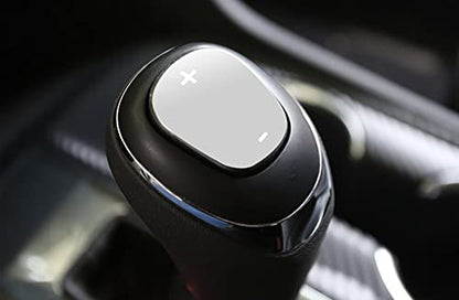 Eridanus Car Accessories Gear Shift Knob Cover Trim Fit for Chevrolet Equinox 2018 2019 2020 2021 (Silver) Chrome Titanium Stainless Steel Shift Knob 1PC - color: Silver
