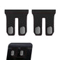 2 PCS Car Co-Pilot Glovebox Hooks, Multifunctional ABS Glove Box Storage Double Hangers, Front Passenger Seat Storage Hooks for Bags, Umbrellas, Purses, Universal for Most Vehicles (Black)