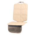 Car Seat Protector, Extra Thick Car Seat Covers Non-Slip Waterproof Mat Pad Leaving No Imprints Marks for Child Baby Pet Truck SUV Automobile (Beige-A) - color: Beige-A