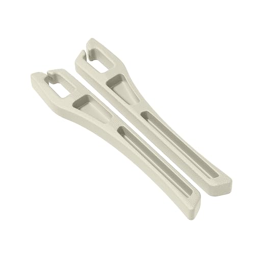 2PCS Car Seat Gap Filler Organizer, Multifunctional Car Gap Filler with Fill and Storage Function for Storing Phones Keys Cards, Universal No Drop Seat Guard for Cars (Beige) - color: Beige