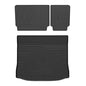 Mixsuper Cargo Liner for Ford Edge 2015-2025, Trunk Mat Backrest Mat for Ford Edge Accessories Cargo Mat Rear Trunk Liner Black - size: 15-25 |Edge| Cargo & Backrest Mat