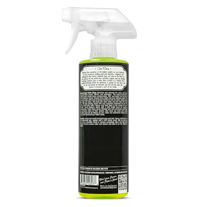 Chemical Guys Foaming Citrus Fabric Clean Carpet & Upholstery Cleaner - Car Carpet Cleaner Spray for Seats and Floor Mats, Removes Stains &Odors, Safe for Cars, Home and Office, 16 oz Citrus Scent - size: 16 oz