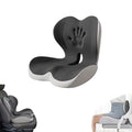 Ergonomic Seat Cushion with Memory Foam & Lumbar Support – Orthopedic Cushion for Car, Truck & Office Chairs, Non-Slip Pad for Daily Comfort