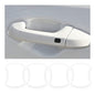 4PCS Carbon Fiber Car Door Handle Protectors, Universal Anti-Scratch Guard Stickers Fit Most Cars - color: Clear/4PCS