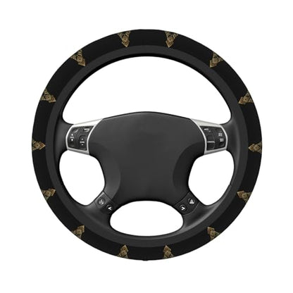 Master Mason Masonic Universal Steering Wheel Covers, Cute Car Accessories for Women Girls Car Truck - color: Master Mason Masonic