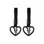 pson Broken Heart Car Handle Strap - color: Black