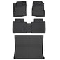 Jenofa-Car Floor Mats for Chevy Equinox 2012-2017 for GMC Terrain 2012-2017 All Weather Floor Mats Cargo Mat Full Set Car Mat for Equinox Set Floor Liners Accessories Black - style: 36|For equinox/terrain|2012-2017|Set
