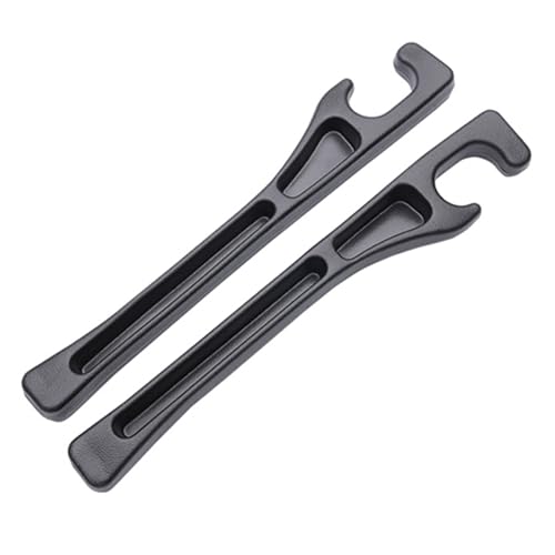 Car Seat Gap Filler Organizer, Universal Fit, Black, PU Leather, 2 Pack with Storage Pockets