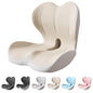 Back and Seat Cushion, Car Seat Cushion, Soothe+ Cushion, Memory Foam L-Shaped Integrated Seat Cushions Lumbar & Lower Back Support for Office Chair, Car (Beige-C) - color: Beige-c