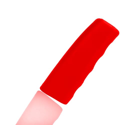1 Pcs Car Handbrake Cover, Car Silicone Handle Sleeve, Brake Grip Sleeve Protector, Car Handbrake Protector, Suitable For Most Vehicle - color: Red